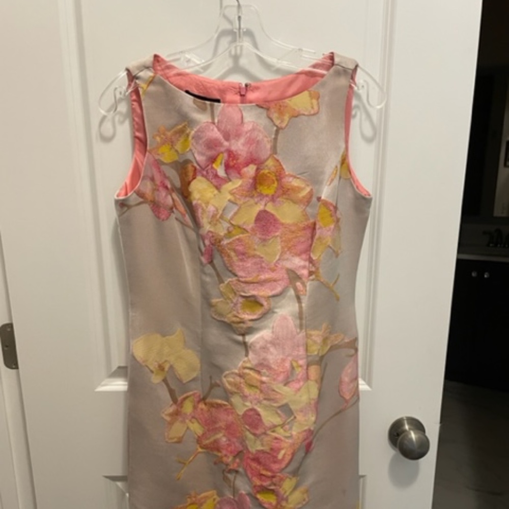 FRASCARA EMBROIDERED SHEATH